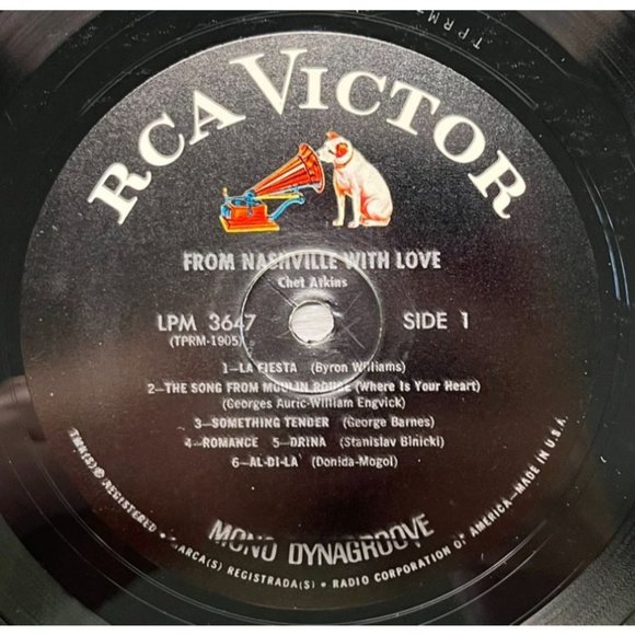 Chet Atkins From Nashville with Love Country Vinyl LP RCA LPM-3647 In Shrink - Picture 2 of 6